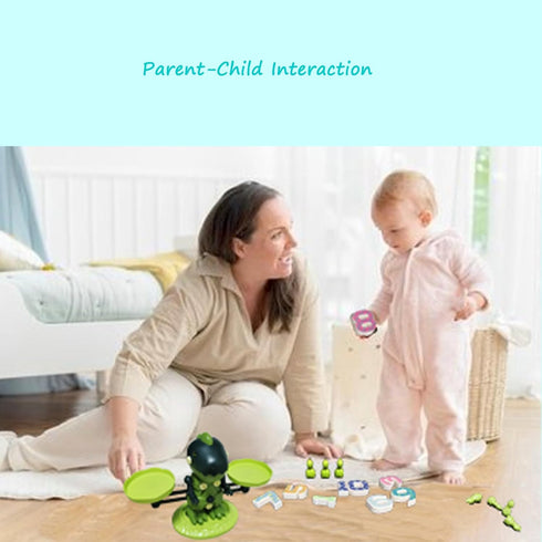 Balance Counting Toys, Dinosaur Math Game for Boys Girls Number Learning Toy Birthday Gifts for 3 4 5 6 Year Old Educational Toys Games for Kinder...
