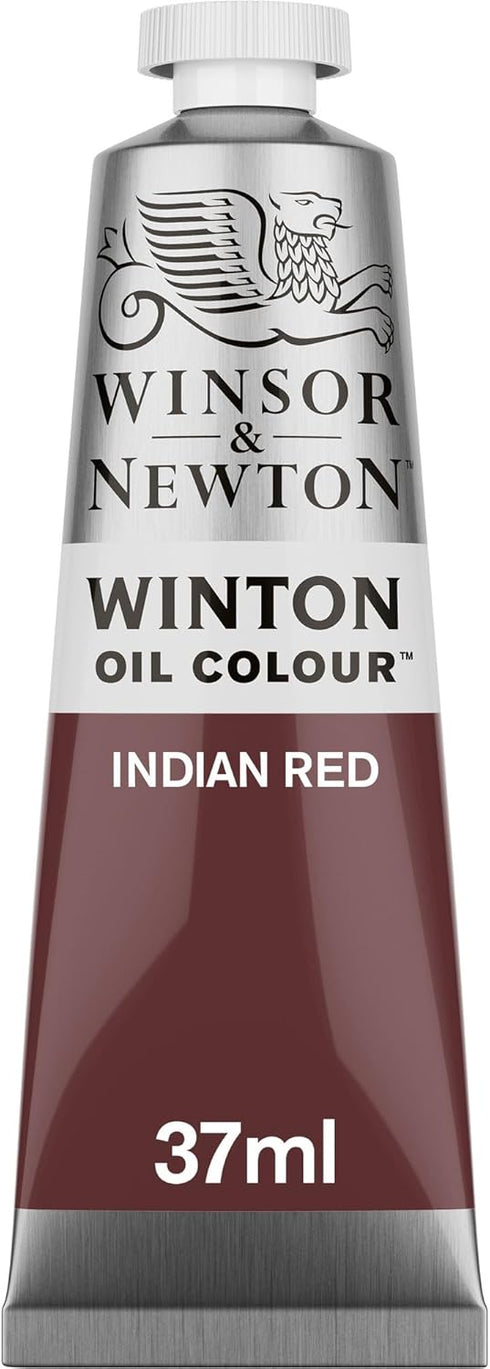 Winsor & Newton Winton Oil Color, 37ml (1.25-oz) Tube, Indian Red...