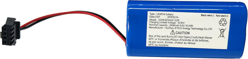 Dana Trading Replacement Robot Vacuum Rechargeable Battery - 9.6V LiFePO4 Lithium-Ion Battery for PUCRCX70 Robot Vacuum Cleaner - SereneLife...