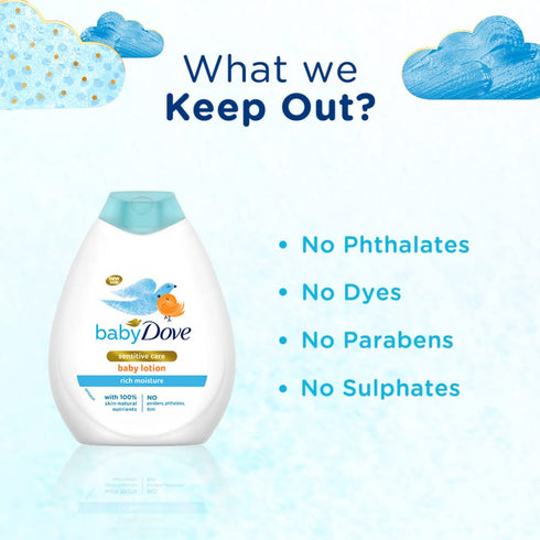 Baby Dove Rich Moisture Nourishing Baby Lotion, 400ml...