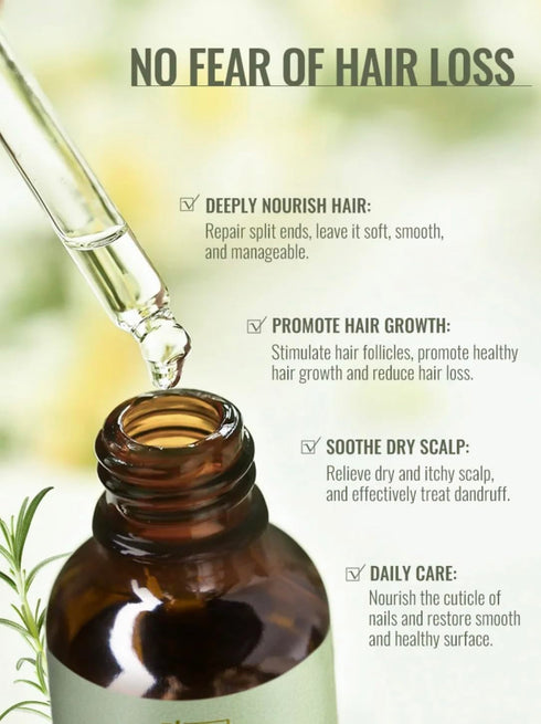 Hydront Rosemary Oil, 2 Fl Oz, Hair Growth Oil, Paraben-Free, Scalp and Hair Strengthening Oil for All Hair Types...