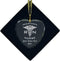 LaserGram Personalized Glass Christmas Ornament,RN Registered Nurse, Custom Laser Engraved Gift Idea (Heart Shape)...