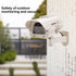 Solar Powered CCTV Security Fake Dummy Camera with Flashing Led Outdoor/Indoor Use for Homes & Business...