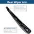 Rear Windshield Wiper Blade Arm Set for Lexus NX200T 2015-2017/ Lexus NX300 2018-2020 / Lexus NX300H 2015-2020/ Land Rover Discovery Sport 2015-20...