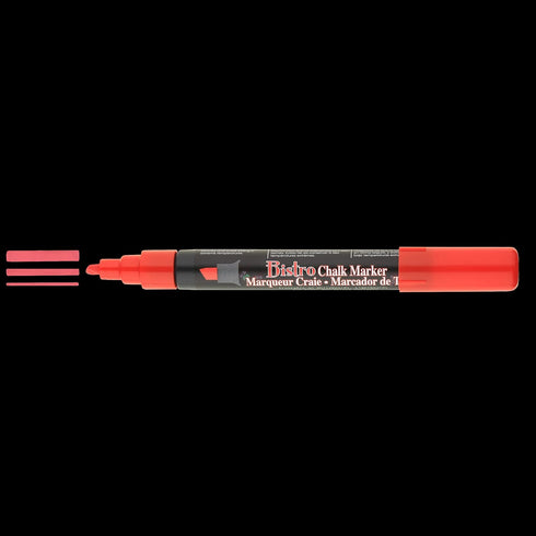 Uchida 483-C-2 Chisel Tip Bistro Chalk Marker, Red...