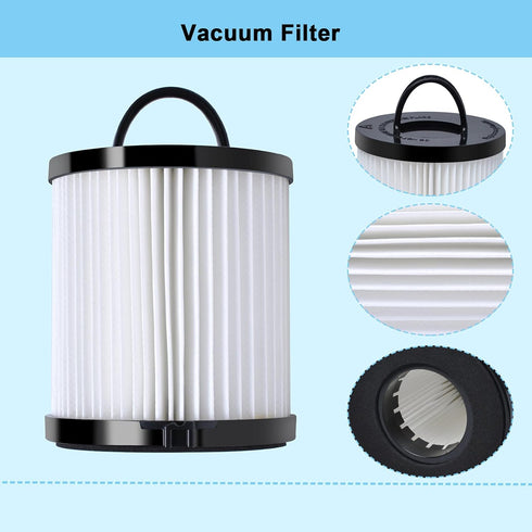 Podoy DCF-21 Vacuum Filter Compatible with Eureka Airspeed AS1000 EF91B 67821 68931 68931A EF91 EF-91 EF-91B Washable Reusable Vacuum Filter Repla...