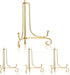 Tatuo 4 Packs Plate Stands for Display 6 Inch Plate Holder Display Stand, Iron Easel Picture Frame Holder, Decorative Photo Holder Stand for Home ...