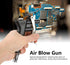 Air Compressor Duster, 1/4" Air Duster Blow Gun Blower High Pressure Pistol-Grip Connector with Extension Nozzle Pneumatic Cleaning Tool...