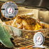 in Oven Thermometer for Grill Smoker BBQ 50-300°C/100-600°F, Instant Read Precision Stainless Steel Electric/Gas Oven Thermometers, Large Dial The...
