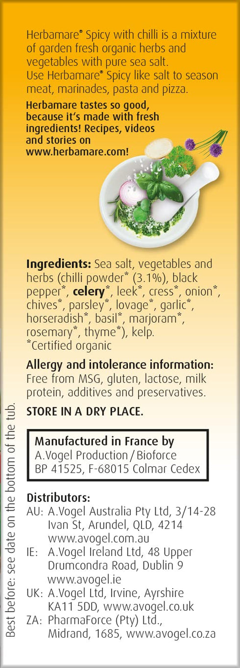 A.Vogel - Herbamare Spicy - 125g...