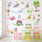 Kiddale Watercolour Dinosaur Wall Decals, Peel and Stick Colorful Wall Art Mural for Kids Bedroom,Nursery, Classroom & More...
