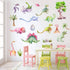 Kiddale Watercolour Dinosaur Wall Decals, Peel and Stick Colorful Wall Art Mural for Kids Bedroom,Nursery, Classroom & More...