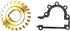 51405MA Worm Gear with Gasket for SnowThrower Craftsman 536886161 6Hp,536886120 5Hp 536886180 8 Hp 2Duel Stage snowblower...