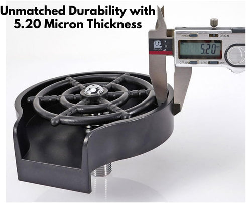 Glass Rinser for Kitchen Sink - Quick Faucet Cup Washer for Sink with Complete Kit, Ideal Cleaner for Cups, Baby Bottles, Kitchenware and Bar Glas...