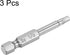 uxcell 1/8" Magnetic Hex Head Screwdriver Bit, 1/4" Hex Shank 2" Length S2 Steel Power Tool, 3 Pcs...