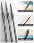 Nicpro Miniature Paint Brushes Set, 15PCS Fine Tip Detail Paint Brush, Artist Micro Thin Detail Brush for Miniature, Modle, Paint by Number, Rocks...