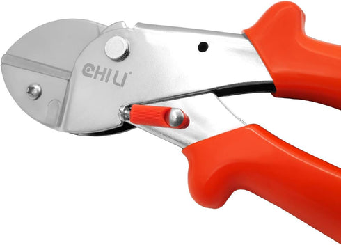7" Pruning Shears with SK-5 Blades, Bypass Anvil Pruner, Hand Pruner, Clippers for Gardening Tools, Hi-Leverage Type (Ø ? 17MM), Made in Taiwan...