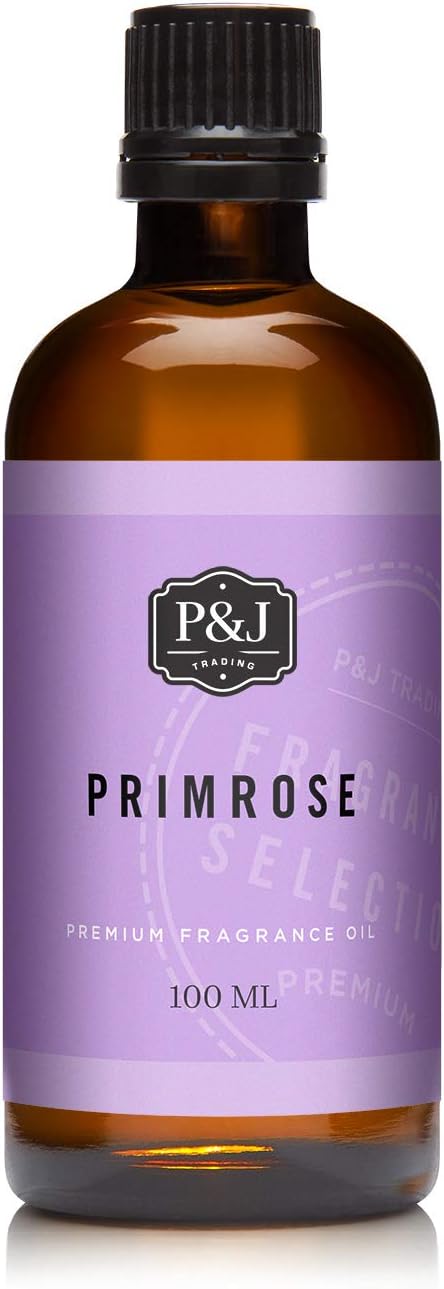 P&J Trading Fragrance Oil | Primrose Oil 100ml - Candle Scents for Candle Making, Freshie Scents, Soap Making Supplies, Diffuser Oil Scents...