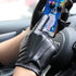Long Keeper Men Leather Touchscreen Gloves Winter Driving Warm Wrist Gloves...