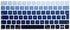 Silicone Keyboard Cover Skin Protector for Magic Wireless Bluetooth Keyboard MLA22LL/A (A1644,2015 Released) European ISO Layout,Ombre Blue...