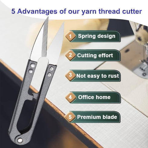 3pcs Sewing Scissors,4.27in Multi-Color Sharp Yarn Snips,Portable Mini Thread Cutters,Sewing Snips Trimming Nipper for DIY Supplies Embroidery Fis...
