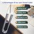 3pcs Sewing Scissors,4.27in Multi-Color Sharp Yarn Snips,Portable Mini Thread Cutters,Sewing Snips Trimming Nipper for DIY Supplies Embroidery Fis...