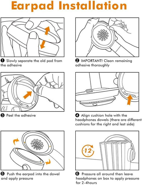 HiFan Replacement Ear Pads for Beats Studio Pro, Extreme Comfort Replacement Ear Cushions Kit, Noise Isolation Adaptive Memory Foam Ear Covers for...