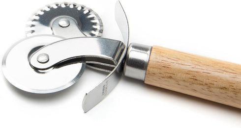 Fox Run 5542 Pastry Wheel Crimper and Cutter, Stainless Steel 1 x 2.75 x 6.5 inches...