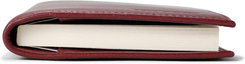 HISCOW Supple Leather Checkbook Cover with Free Divider - Italian Calfskin...