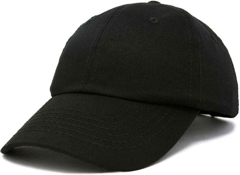 DALIX Womens Cap Adjustable Hat 100% Cotton Black White Gold Lavender Blue Pink Lime Green Hot Pink...