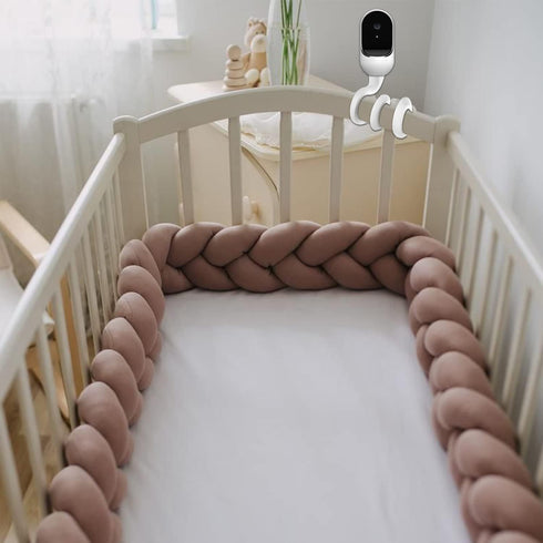 Safer Baby Monitor Mount for Owlet Duo, Owlet Cam Baby Monitor, Flexible Twist Mount...