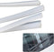 4 PCS Car Boneless Wiper Blade Strip, Frameless Windshield Wiper Blade Replenishment Replacement Silicone Strip, Universal Car Auxiliary Cleaning ...