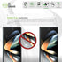 IQShield Screen Protector Compatible with Samsung Galaxy Z Fold 4 (2-Pack) Anti-Bubble Clear TPU Film...
