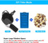 DaToo Aquarium Power Filter in-Tank Ultra Silent Small Fish Tank Filter 5W for Aquarium 10 to 20 Gallon Tank, 1 Yr Warranty...