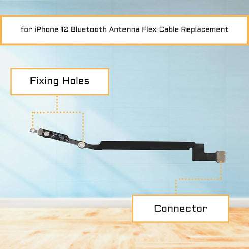 for iPhone 12 Bluetooth Antenna Flex Cable Replacement for iPhone12 Bluetooth Signal Wireless Connection Antenna Part with Fix Tool Repair A2172 A...