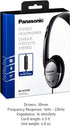 Panasonic Headphones, On-Ear Lightweight Earphones with Microphone and XBS for Extra Bass and Clear, Natural Sound, 3.5mm Jack for Phones and Lapt...