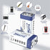 9V Rechargeable Batteries,9V Lithium Battery High Capacity 1300mAh(11700mAh),with 2 in 1 USB Charging Cable for Smoke Alarms, Multimeters, Microph...