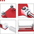 77750 Oil Filter Cutter Oil Filter Cutting Replace Tool for Filter Cutting Range 2 3/8"-5" Red...