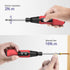 JXTZ Electric Screwdriver Set, Rechargeable Cordless Power Screwdriver with 9 Screwdriver Bits, LED Light, Auto & Manual Mode for Smartphone, Game...
