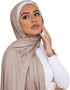 Hijab Scarf for Women Soft Cotton Muslim Jersey Hijab Head Wrap Scarves Fashion Long Scarf Shawls...