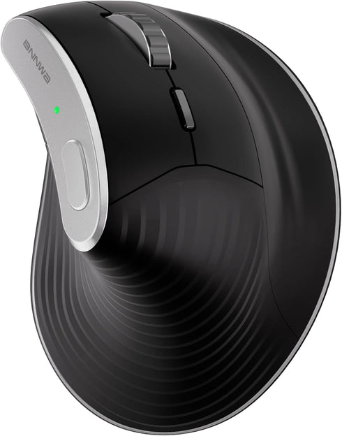 Wireless Vertical Ergonomic Mouse, Multi-Device(Bluetooth + 2.4G Connection), 4 Adjustable DPI, 7 Buttons Computer Mouse for PC, Laptop, Desktop, ...
