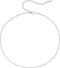 Dainty Thin Chain Choker Necklace for Women Girls - Real 925 Sterling Silver and 14K Gold Filled, Quality Strong Durable Lightweight, Made in USA,...