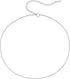 Dainty Thin Chain Choker Necklace for Women Girls - Real 925 Sterling Silver and 14K Gold Filled, Quality Strong Durable Lightweight, Made in USA,...
