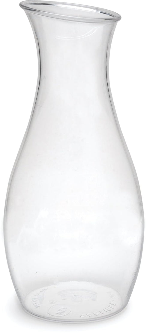 Carlisle FoodService Products 7090307 Cascata Carafe Juice Jar Beverage Decanter Only, Plastic, 1.5 L, Clear...