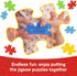 Trefl 25 Piece Jigsaw Puzzle Frame Dinosaurs Print, DIY Puzzle, Creative Fun, Classic Puzzle for Adults and Children from 3 Years Old...