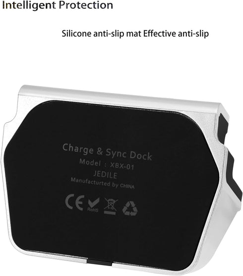 Type-C Charger Dock, BENACES Non-Slip Vertical Silver USB-C Charging Dock Stand Cradle for iPhone15 Series, Samsung Galaxy S8, Note8, LG G5 G6 V20...