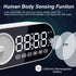 Digital Alarm Clock Bluetooth Speaker, Dual Alarm Clock for Bedroom Wireless Speaker BT 5.0 with Rechargeable 1200mAh Battery, Support FM, TF Card...