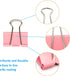 Extra Large Binder Clips, 2 Inch / 51mm, Big Paper Clamps for Office and School Supplies (Pink)...