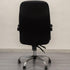 Office Chair Cover with Arm Covers - Universal Stretch Desk Chair Cover, Computer Chair Slipcovers (Size: L) - Black...