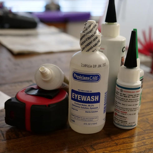 First Aid Only SmartCompliance Refill Eye Wash Solution, Sterile Isotonic Buffered Solution for Flushing & Irrigating Eyes, 4-oz Bottle...